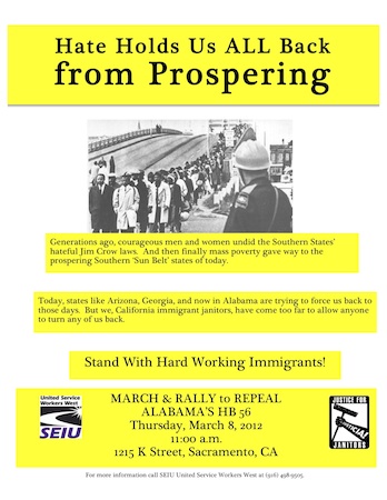 March 8 Rally for Immigrant Rights